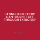 How to burn calories through exercise as well as dieting
