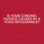 Chronic fatigue caused by a food intolerance