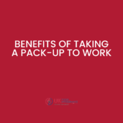 What are the benefits of taking a pack up to work?