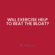 Will exercise help to beat the bloat?