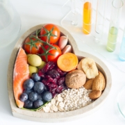 Foods healthy lifestyle and healthy heart