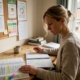 Nutritionist reviewing intolerance symptom diary