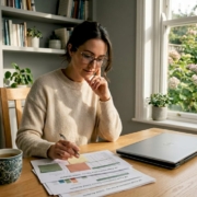 Researcher analyzing UK food intolerance data