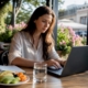 Nutritionist working on intolerance testing at home