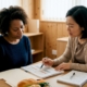 Patient discussing food sensitivities with dietitian