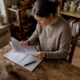 Nutritionist reviewing digestion test results