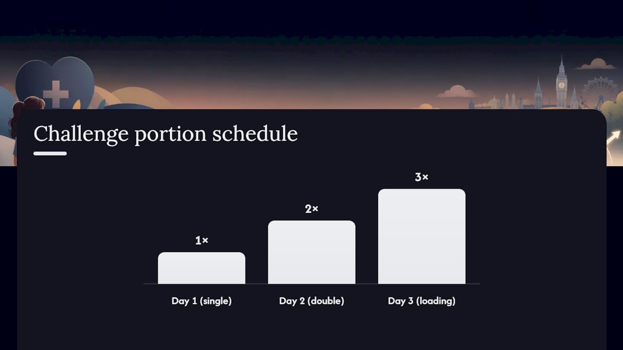 How do you run each 2 to 3 day food challenge? — overview diagram