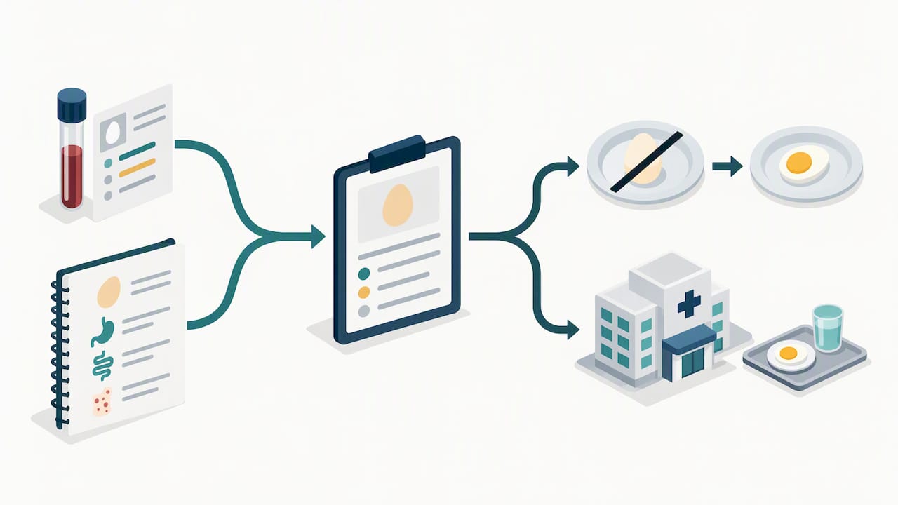 Food testing and professional interpretation pathway
